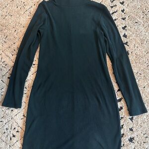 Old Navy Green Turtleneck Bodycon Dress
